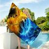 Game M-Mortal Kombat Towel Beach Towels Yoga Gym Lightweight Portable For Swimming Shower Travel Sports Accessories Sandproof