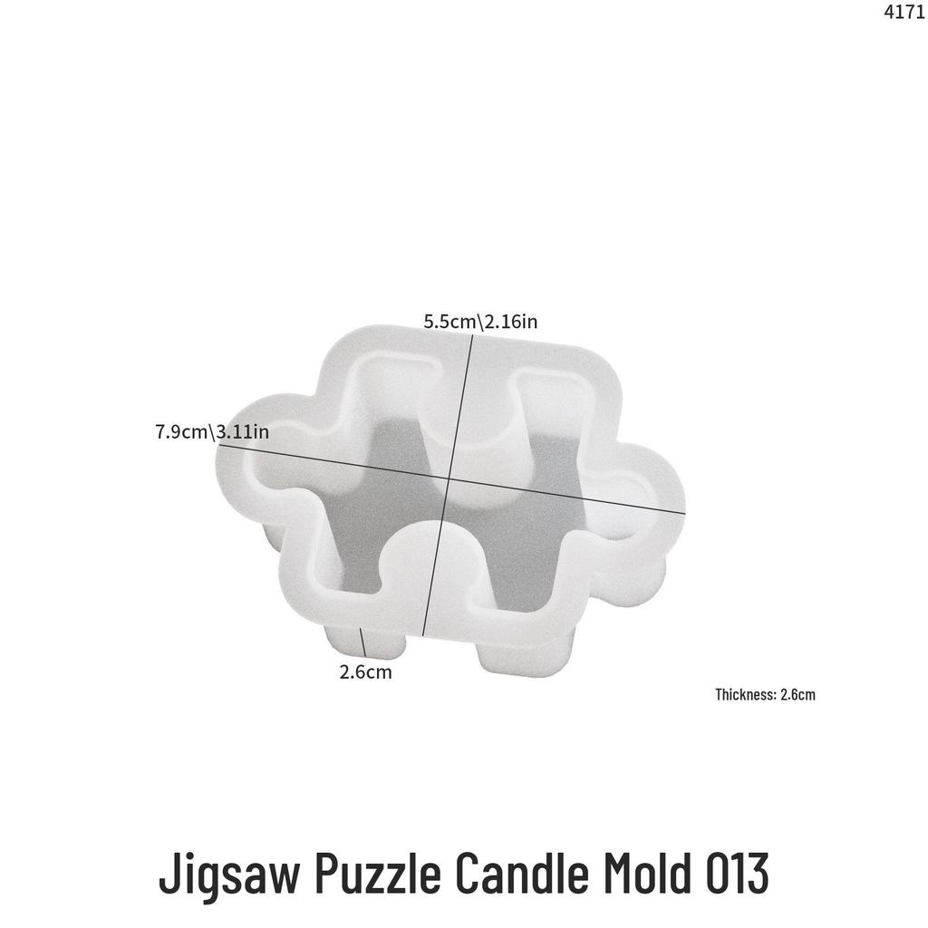 DIY Silicone Mold for Epoxy: Oval, Bone, Puzzle, Star, Square, Rectangular, Candle, Stone, Soap, Diffuser