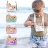 Wooden Camera Cameras Toy Children's Travel Home Decor for Children Kids Christmas Gift