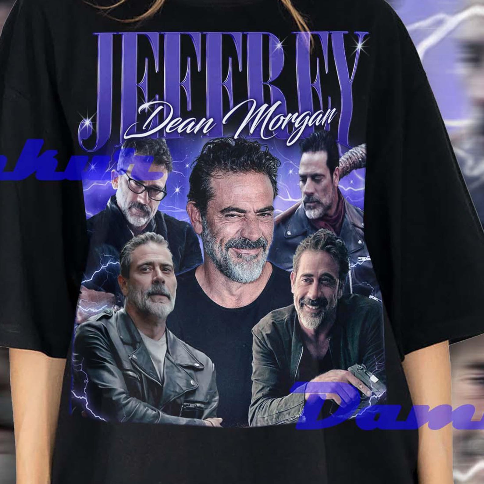 Jeffrey Dean Morgan Shirt, Jeffrey Dean Morgan Fan Tshirt, Jeffrey Dean Morgan T-shirt, Jeffrey Dean Morgan Merch Gift, Birthday Present L