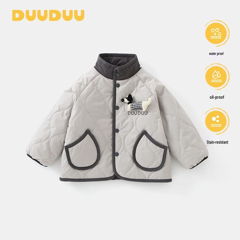 

DUUDUU Boys Winter Cotton Jacket 2025 - A-Class Thickened Toddler Outdoor Wear Coat 110cm