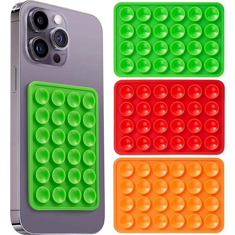 Phone Mount Adhesive Sucker Pad - Double Side Silicone Single Piece