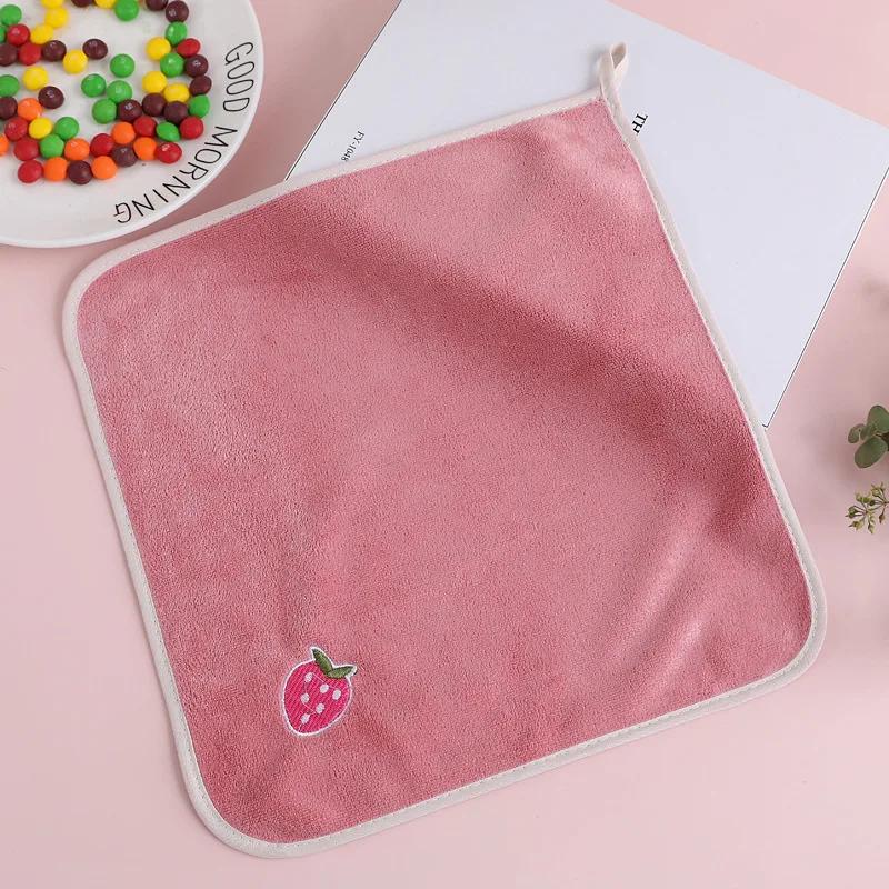 Cartoon Baby Towel Children Bath Towel Soft Absorbent Cotton Face Towel for Newborns Kids Washcloth Wipes Handkerchief 30x30cm