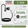 Portable 3.5kW Universal EV Charger with 7-Hole Charging Head