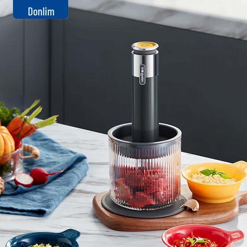 Donlim Wireless Food Chopper & Mincer CN plug (adapter included)