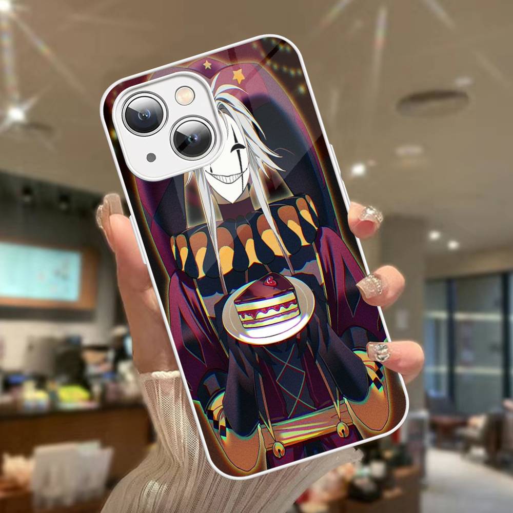 Der Freak Circus Pierrot Spiel Für iPhone 14 13 12 Mini 11 Pro XS Max X XR 14 Plus Gehärtetes Glas Cover