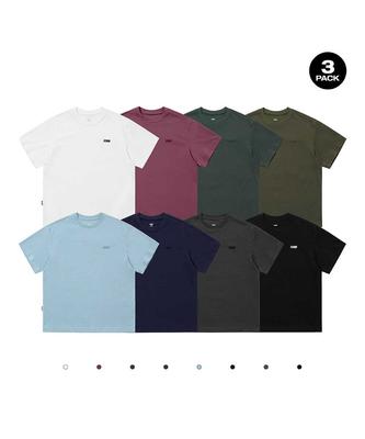 FCMM [3Pack] Relaxed Skin Cotton T-Shirt (Type B)