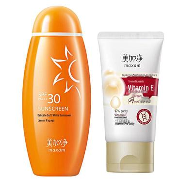 Mei Jia Jing Hand Cream & Sunscreen Lotion Duo