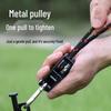 Outdoor Camping Tent Rope Tightener with Metal Pulley