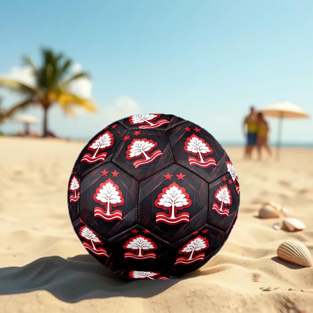 Nottingham Forest Size 5 Football High Elastic Soccer Ball For Outdoor Competition Daily Training Play
