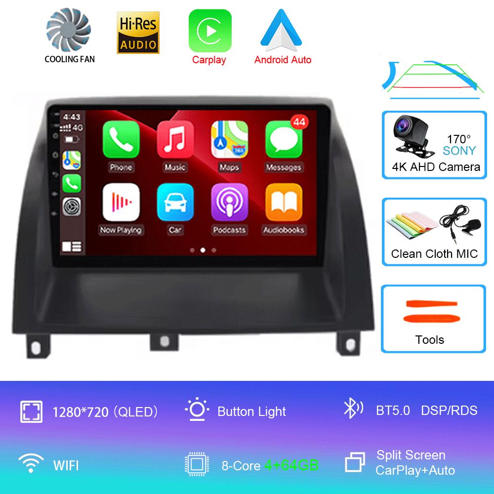 For MG 3 III Cross 2013 2014 2015 2016 - 2021 Android 14 Auto Multimedia Player Auto Radio GPS Carplay Bluetooth 4G WiFi DSP