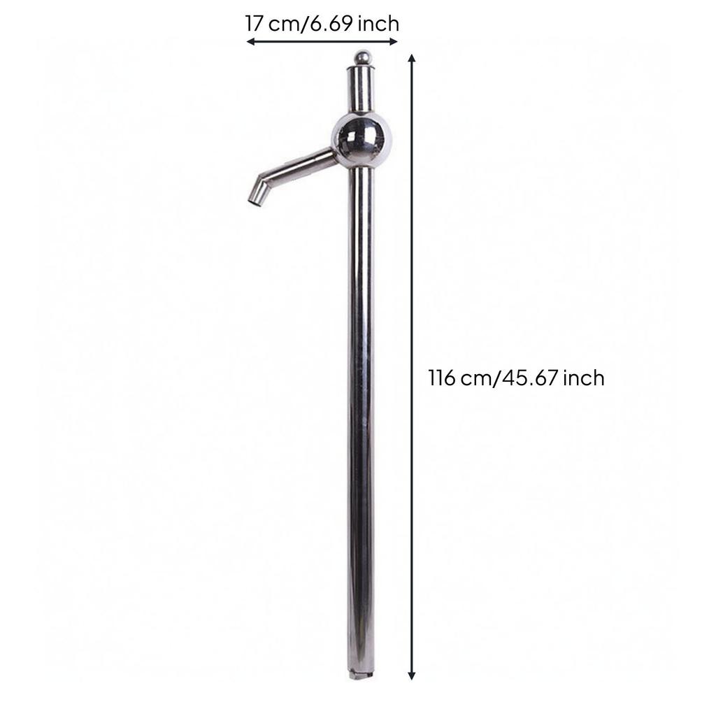Oil Extractor Pump Hand-Operated Manual Sturdy for Mechanics
