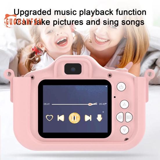 1 Set Kids Camera - Dual Lens Camera with Selfie Function, High-Resolution Children Photography Toy for Photo Video