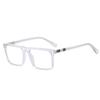 High Quality Reading Glasses Men Anti Blue Light Presbyopia Eyewear Black Red  Frame Spring Leg Fashion Eyeglasses