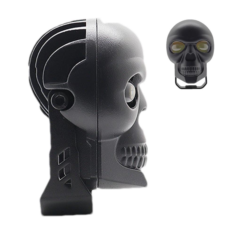 Motorcycle Fog Lights Skull-Shaped LED Driving Spotlight Bright Auxiliary Light & Work Lights Led Driving Light For Offroad