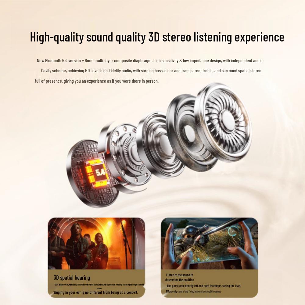 2025 Soft Silicone Wireless Bluetooth Sleep Earphones - Painless, Noise-Cancelling, Ideal for Side Sleeping and Sports