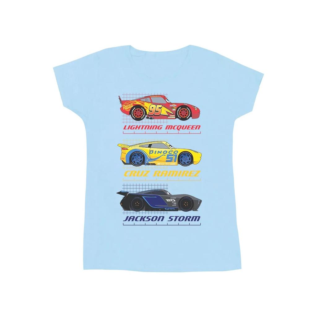 Cars Mens Racer Profile Cotton T-Shirt
