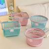 Korb Kinder Einkaufskorb mit Griffen Kleiner Einzelhandels-Einkaufskorb für Partygeschenke Küchenorganisator Wäschekorb