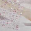 1PCS French Jelly Nail Stickers Dreamy Bubble Meteor Butterfly Star Moon Self Adhesive Stickers For Nail DIY Nail Art Decoration