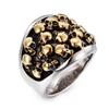Men's Single Personality Trend Stainless Steel Skull Ring Multi-ghost Head Jewelry