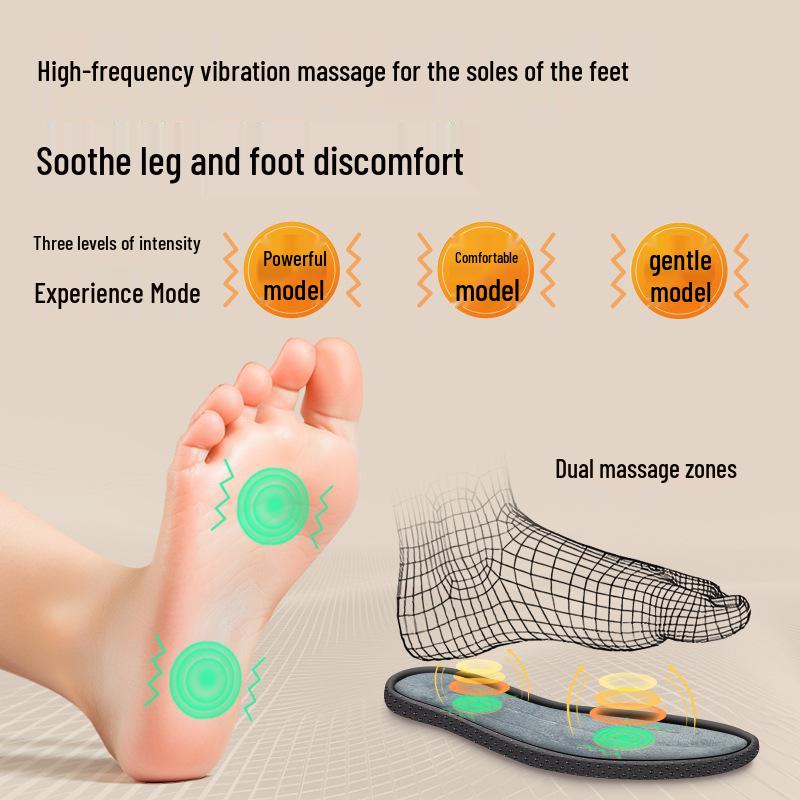 Heated Massaging High-Top Thermal Socks for Families - Thick, Warm, Electric Heated for Cold Weather