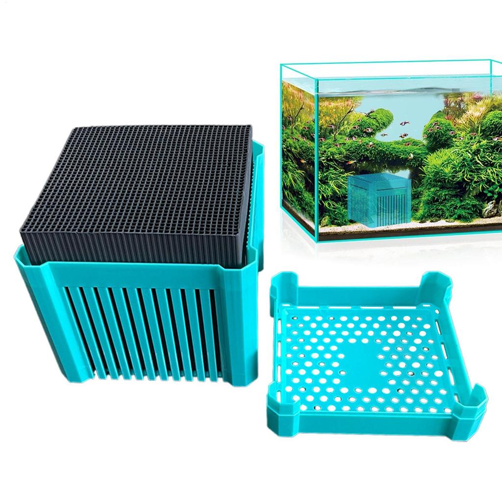 Water Purifier Cube for Fish Tank Cube Filter for Fish Tank Aquarium Supplies Multifunctional Filtration Aid for Pools Ponds