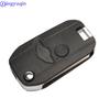 Jingyuqin Modified 2 Buttons Car Key Shell for MG BMW Mini Cooper R53 R50 S for Land Rover 75 Z3 Z4 X3 X5 E46 E39 E36 E34