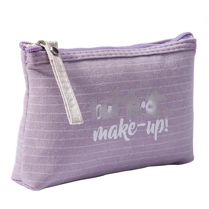 Women's Portable Zipper Cosmetic Bag & Coin Purse