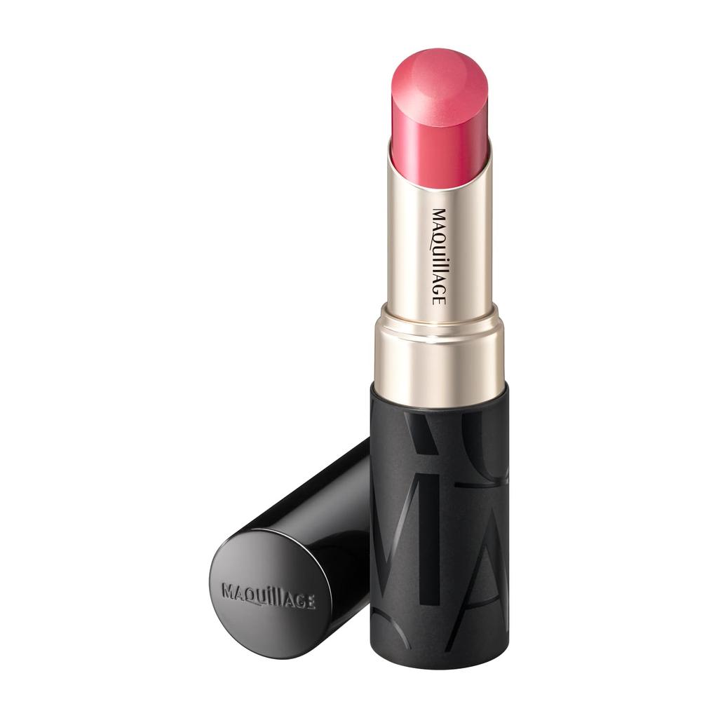 Maquillage Dramatic Essence Rouge PK301 Future Forecast 4g Lipstick Lip Gloss Stick Type Subtle Fruity Floral Scent Moisturizing Pink /