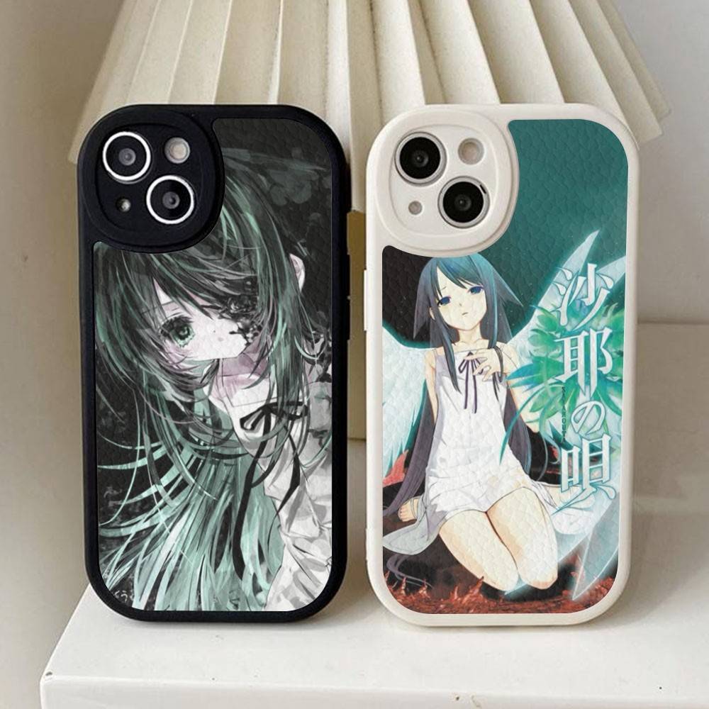 The Song Of Saya Horror Game Phone Cover For IPhone 11 12 13 14 15 16 Pro Max Mini Plus Soft Leather Case