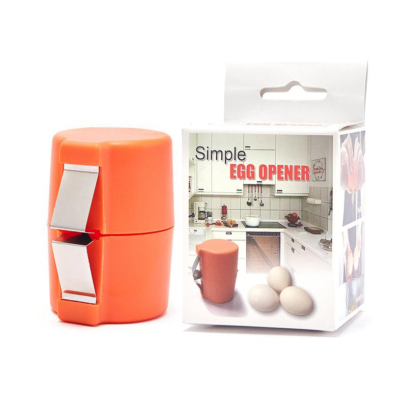 New Egg Shell Opener Portable Egg Shell Opener Tools Handheld Eggs Breaker Multifunctional Egg Cutter Egg Cracker and Separator 2