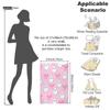 1pc Pink Sweet Bow Cute Ghost Flannel Blanket Soft and Comfortable Nap Envelope Small Cover Blanket Multi-purpose Blanket