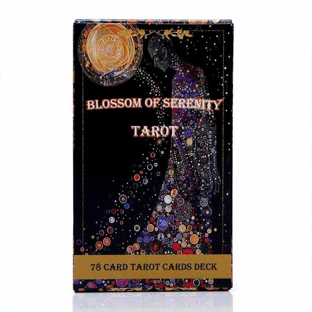 Blossom of Serenity Tarot Deck 78 Pcs Tarot Cards 10.3*6cm