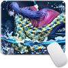 Anime Standard Mouse Pad Demon Slayer Gamer Mouse Mat Small Gaming Mousepad Travel Mouse Mats Non-Slip Office Mousemats