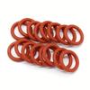 225PCS High-temperature Resistant Silicone O-Ring Set Oil-Resistant Rubber O-Ring Seal  Pipelines