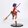 Anime Genshin XiangLing Figur Serve Niedlich Kawayi Puppe PVC 19cm Modellpuppe Spielzeug Basis Spielzeugpuppe Figur Ornament Action Ornamente