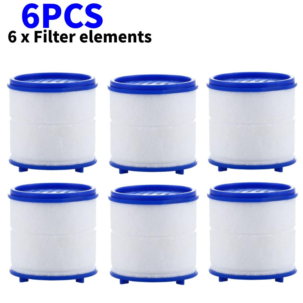 Faucet Filter Element Bubbler Water Filter Purifier For Bathroom Shower PP Cotton Remove Chlorine Heavy Metal For Kitchen Faucet