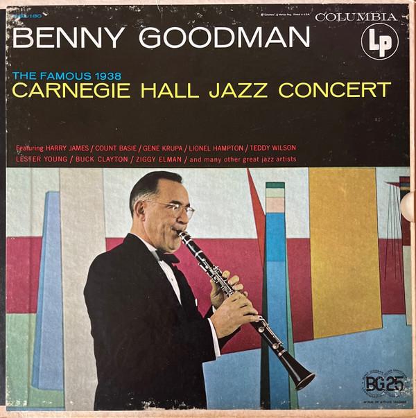 

LP Record BENNY GOODMAN - Famous 1938 Carnegie Hall Jazz Conc OSL160 COLUMBIA 1963 US Jazz Used