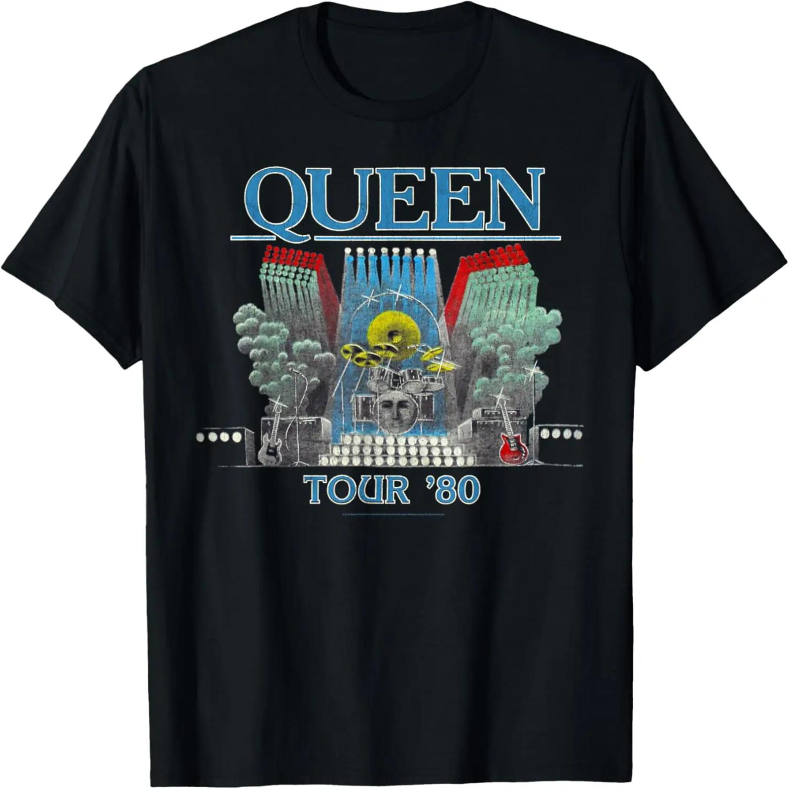 Официальная футболка Queen Tour 80 S