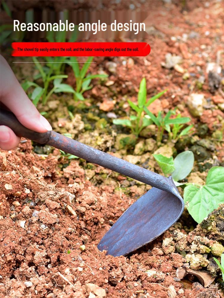 All-Steel Multi-Functional Small Hoe for Gardening and Farming