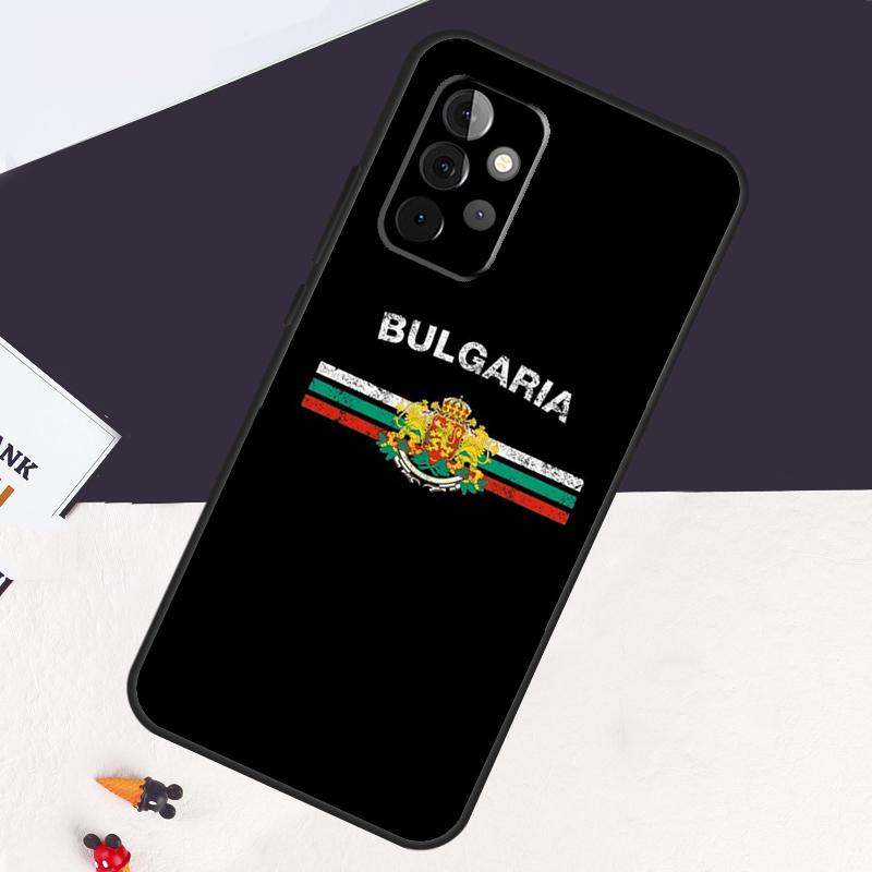 Bulgarije Vlag Paspoort Kaarthouder Voor Samsung Galaxy A54 A34 A14 A52S A12 A22 A32 A52 A50 A51 A71 A13 A53 A33 Hoesje