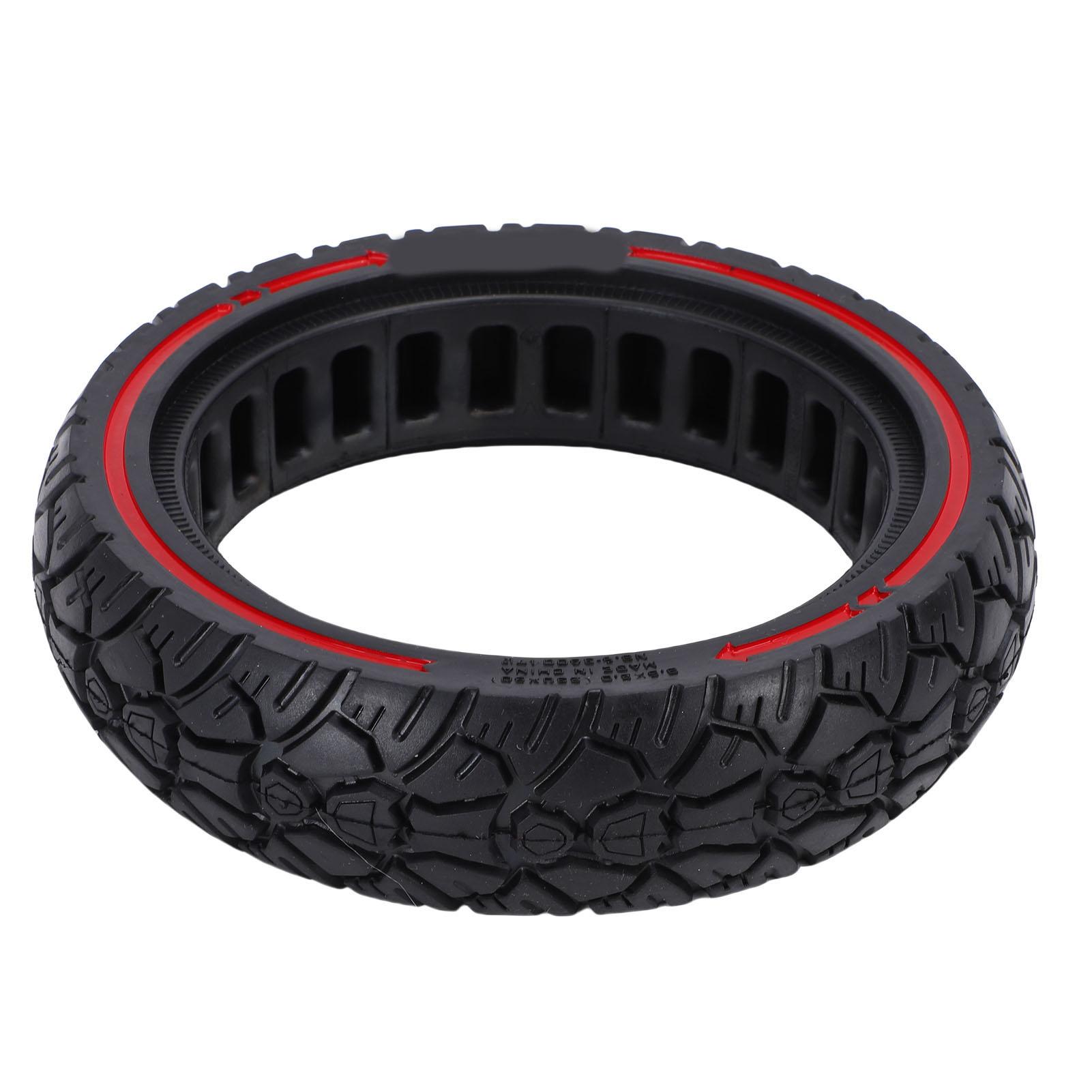 Igeteck 8.5 Inch Scooter Tire 8.5X2.0 Rubber Anti Slip Shockproof Electric Scooter Off Road Tire Replacement