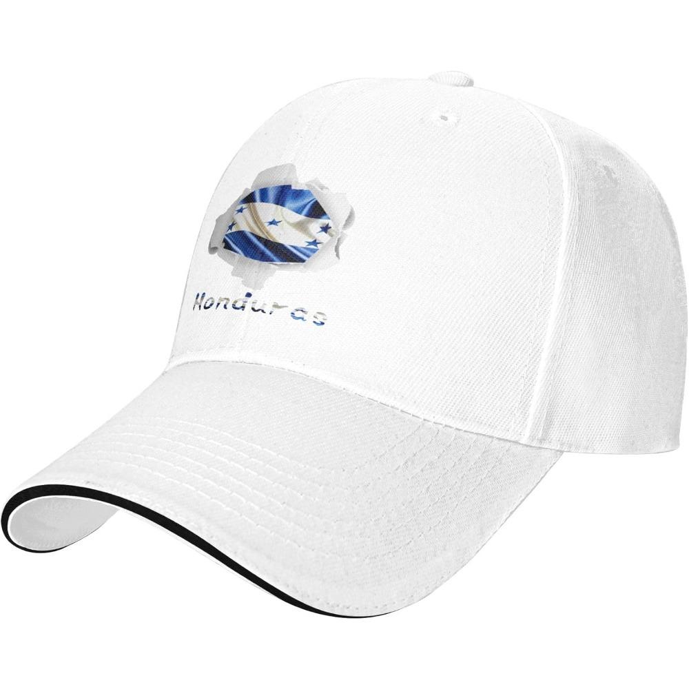 Sandwich Baseball Cap for Men & Women, 3-Layer Contrast Design Adjustable Hat, Lightweight Durable Cap