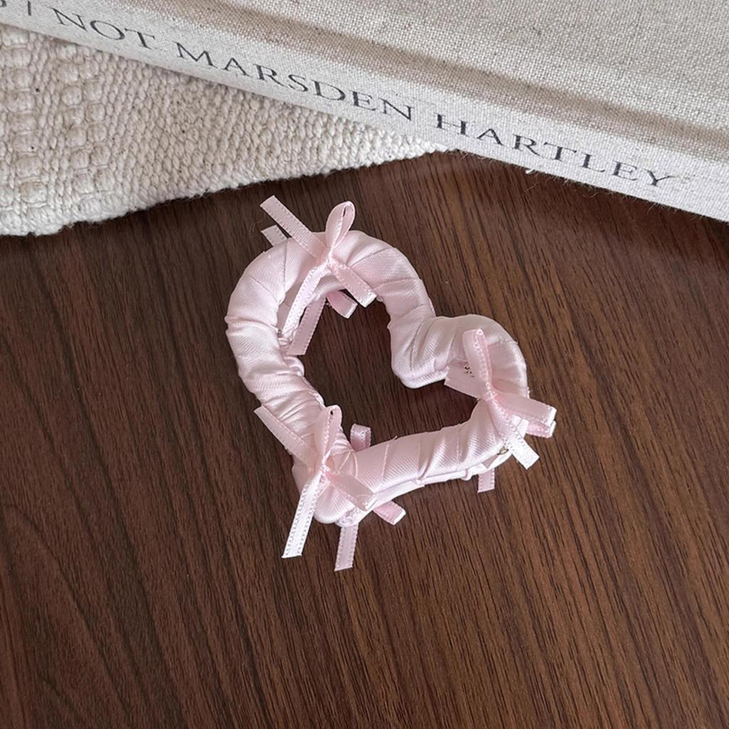 Korean Ribbon Bow Hair Claw Clips Temperament Elegant Hairpin Women Princess Headdress Fashion Grab Clip Female Hair Accessories