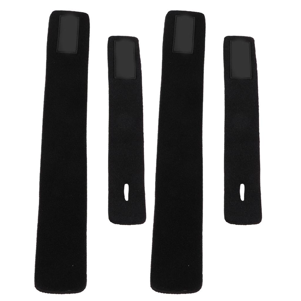 4Pcs Fishing Rod Strap Rubber Elastic Fishing Rod Wrap Pole Straps for Outdoor Fishing