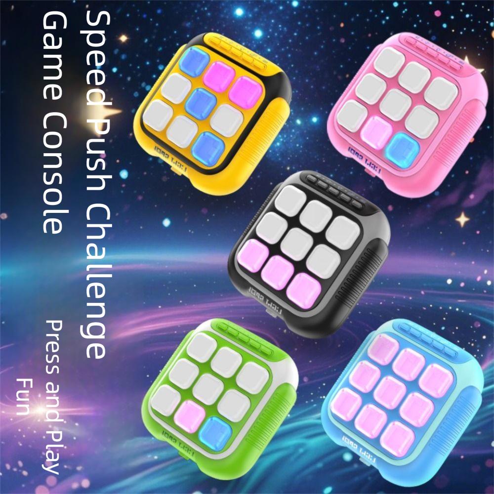 Electronic Montessori Puzzle Table Game 6-in-1 Noughts and Crosses Game  For Adults Kids