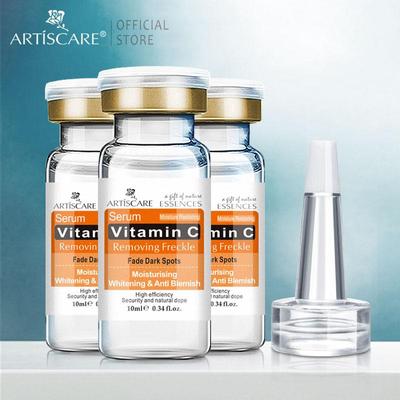 C Vitamini Yüz Serumu 3 Adet/grup Lekeleri ve Çil Kaldırma VC Özü 10 mL