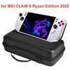 Wear Resistant Carrying Case EVA Protective Box Game Console Storage Bag for MSI Claw A8 BZ2EM