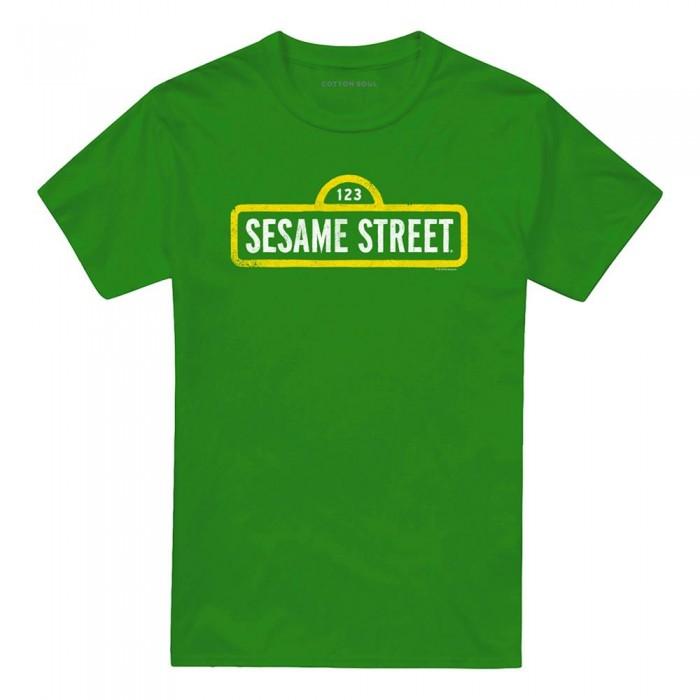Sesame Street Unisex Adult Rough Logo T-Shirt