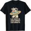 La Vacca Saturno Saturnita Lustiges Italienisches Brainrot Kinder Meme T-Shirt